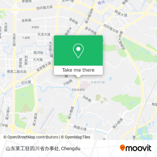 山东莱工驻四川省办事处 map