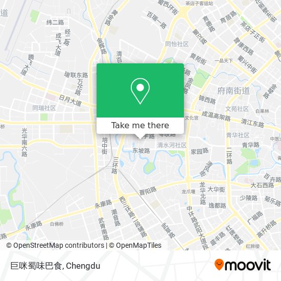 巨咪蜀味巴食 map