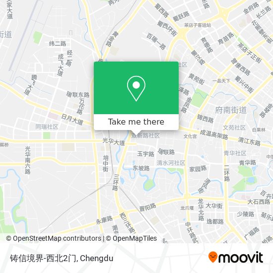 铸信境界-西北2门 map