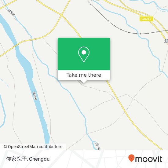 仰家院子 map