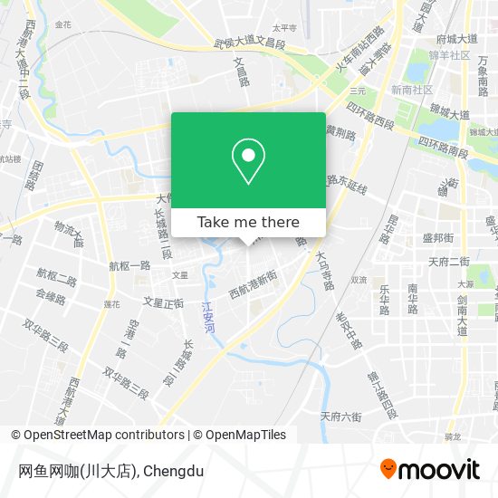 网鱼网咖(川大店) map
