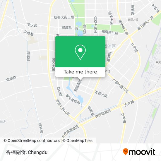 香楠副食 map