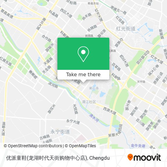 优派童鞋(龙湖时代天街购物中心店) map