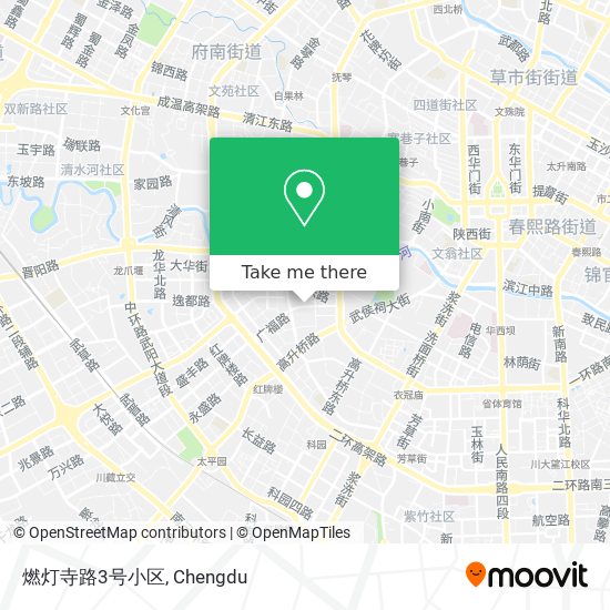 燃灯寺路3号小区 map
