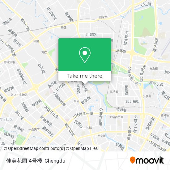 佳美花园-4号楼 map