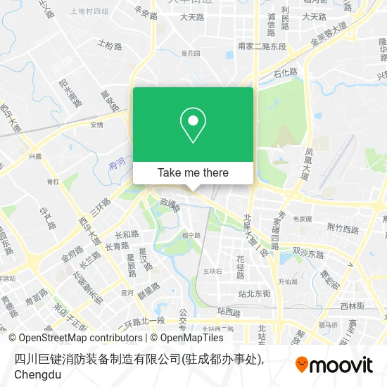 四川巨键消防装备制造有限公司(驻成都办事处) map