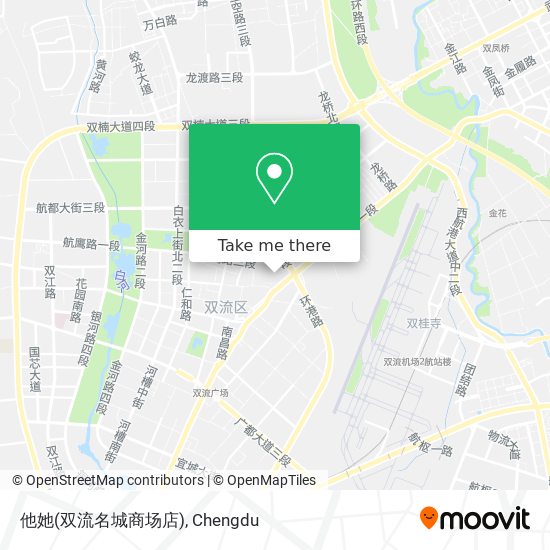 他她(双流名城商场店) map