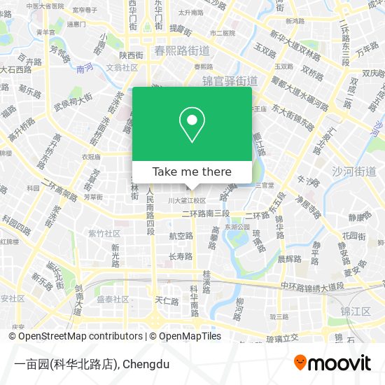 一亩园(科华北路店) map