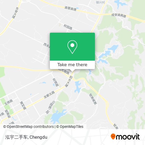 泓宇二手车 map