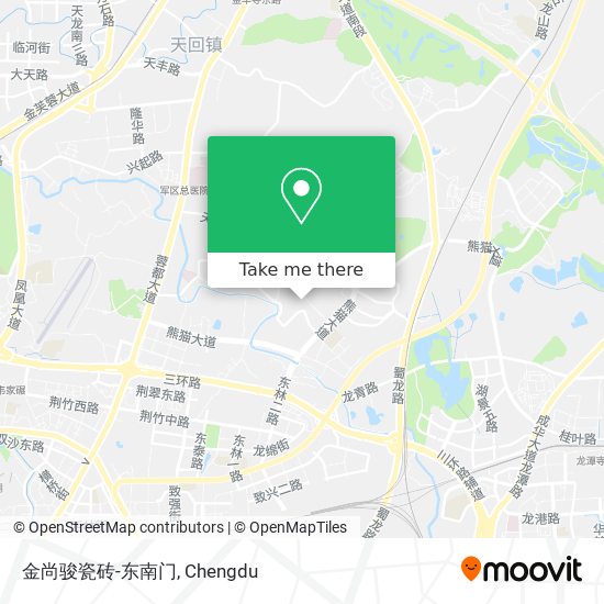 金尚骏瓷砖-东南门 map