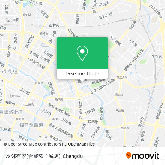 友邻有家(合能耀子城店) map