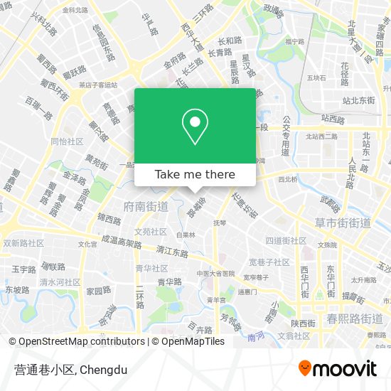 营通巷小区 map