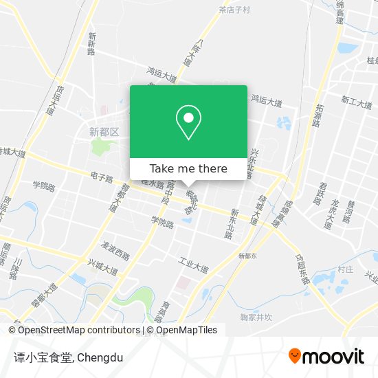 谭小宝食堂 map