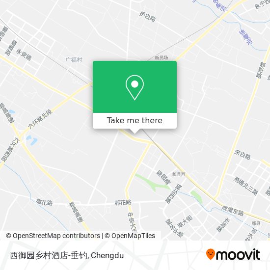 西御园乡村酒店-垂钓 map