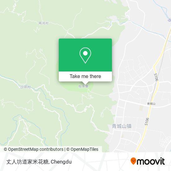 丈人坊道家米花糖 map