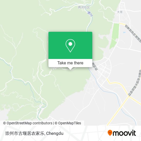 崇州市古堰居农家乐 map