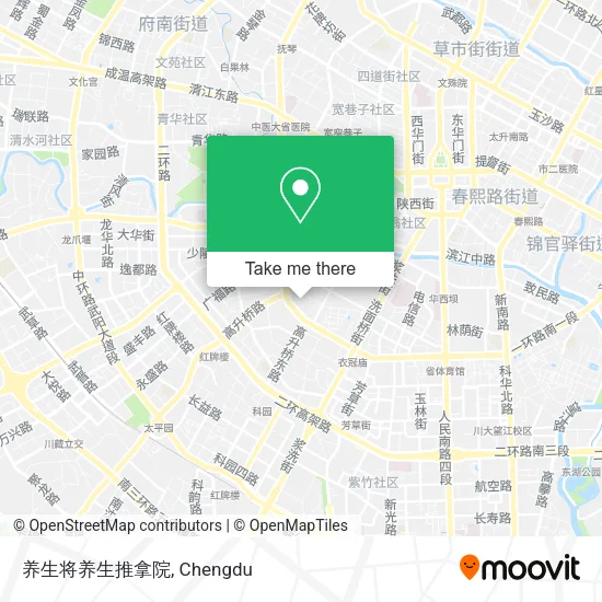 养生将养生推拿院 map