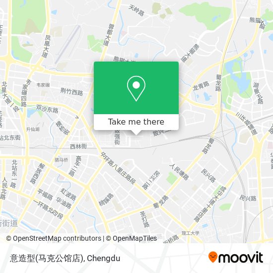 意造型(马克公馆店) map