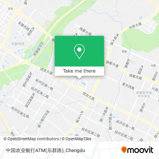 中国农业银行ATM(乐群路) map