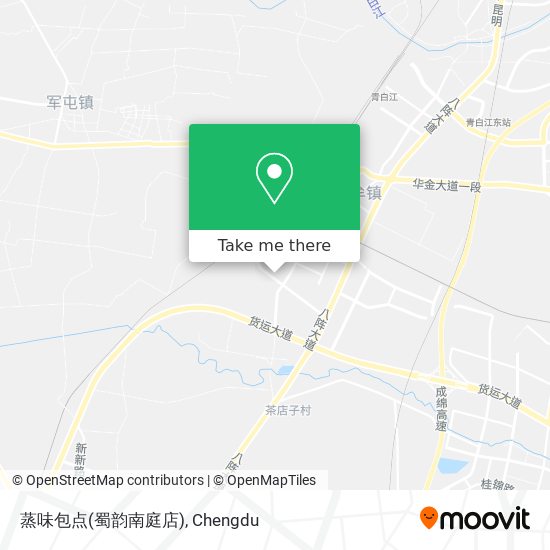 蒸味包点(蜀韵南庭店) map
