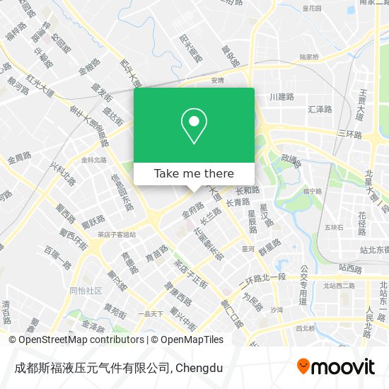 成都斯福液压元气件有限公司 map