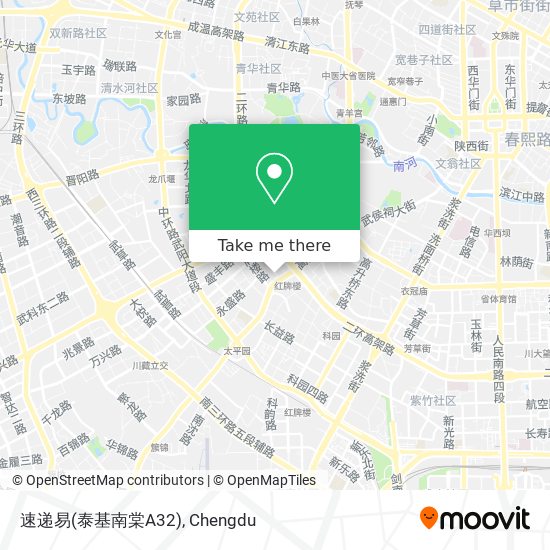 速递易(泰基南棠A32) map