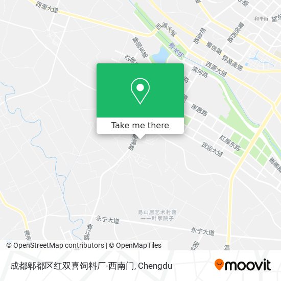 成都郫都区红双喜饲料厂-西南门 map