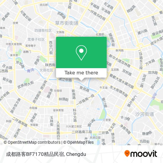 成都路客BF7170精品民宿 map