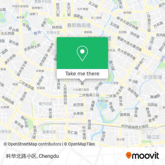 科华北路小区 map