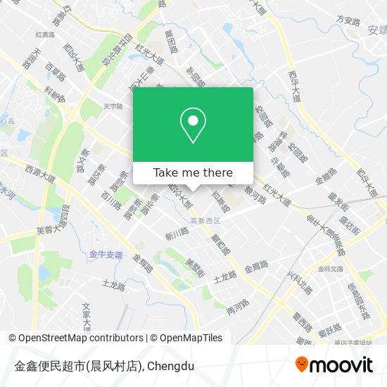 金鑫便民超市(晨风村店) map