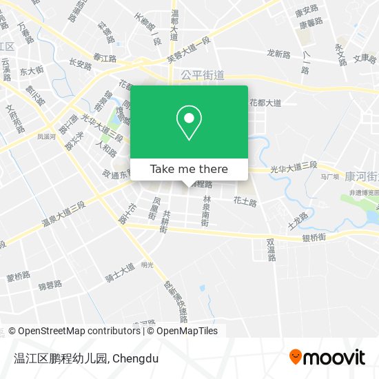 温江区鹏程幼儿园 map