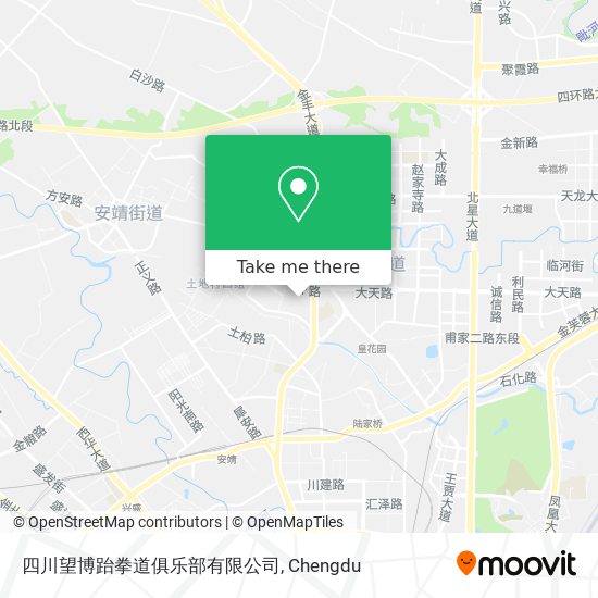 四川望博跆拳道俱乐部有限公司 map