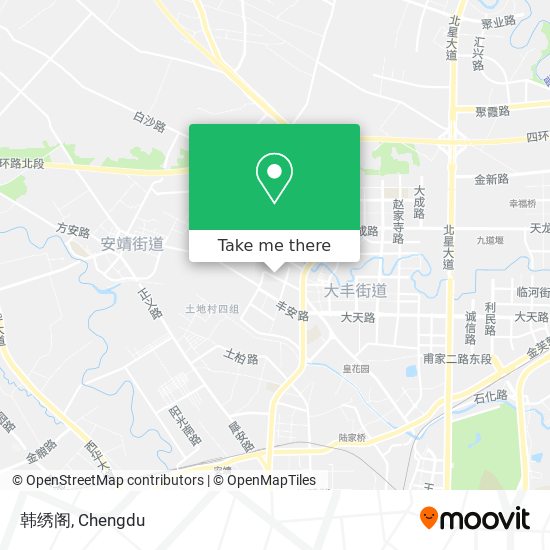 韩绣阁 map