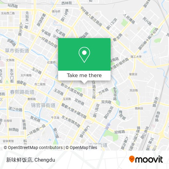 新味鲜饭店 map