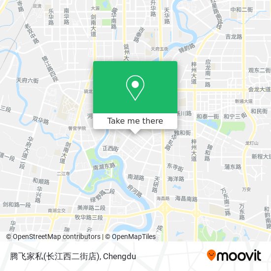 腾飞家私(长江西二街店) map