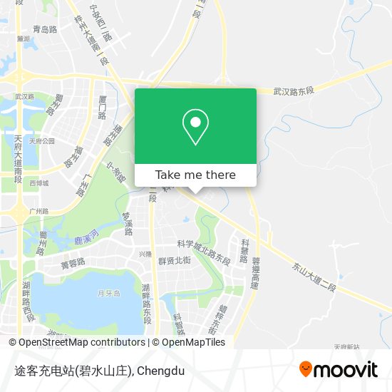 途客充电站(碧水山庄) map