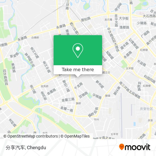 分享汽车 map