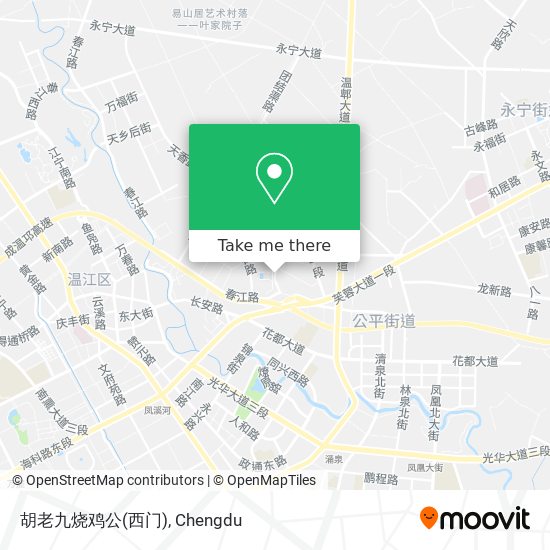 胡老九烧鸡公(西门) map