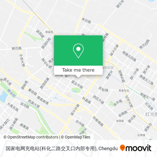 国家电网充电站(科化二路交叉口内部专用) map