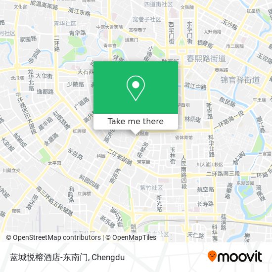 蓝城悦榕酒店-东南门 map