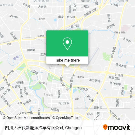 四川大石代新能源汽车有限公司 map