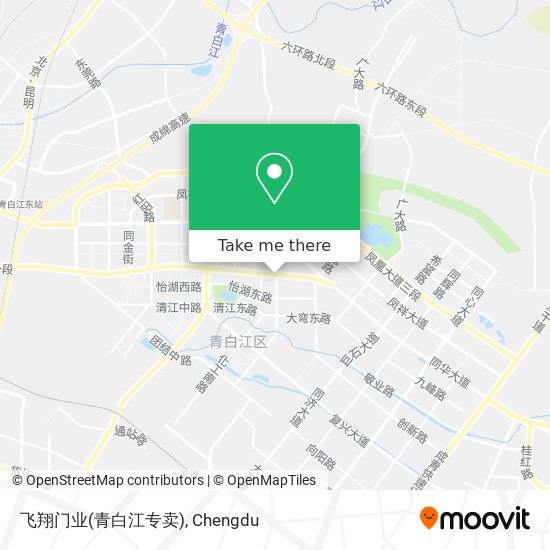 飞翔门业(青白江专卖) map