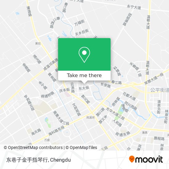 东巷子金手指琴行 map