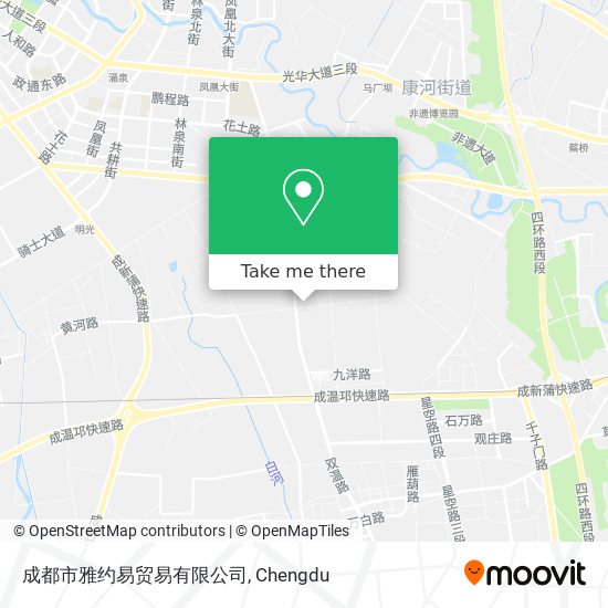 成都市雅约易贸易有限公司 map