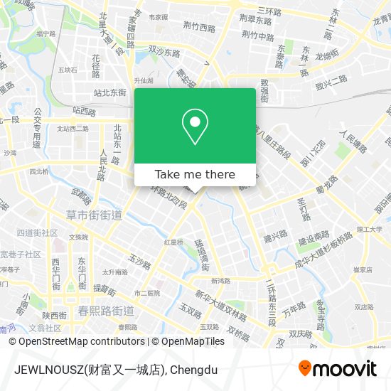 JEWLNOUSZ(财富又一城店) map