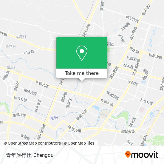 青年旅行社 map