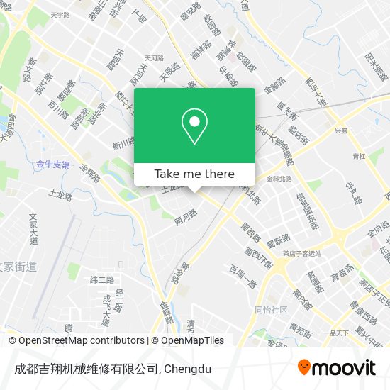 成都吉翔机械维修有限公司 map