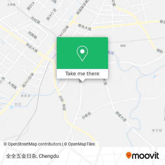 全全五金日杂 map