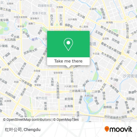 红叶公司 map
