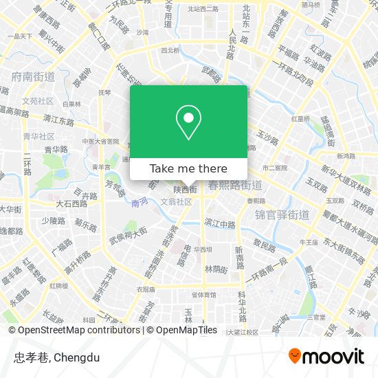 忠孝巷 map